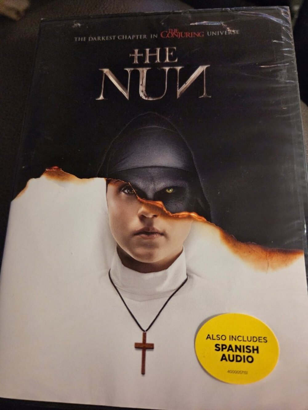 The Nun NWT DVD 2018 The Conjuring Darkest Chapter Spanish Audio Option Rated R
